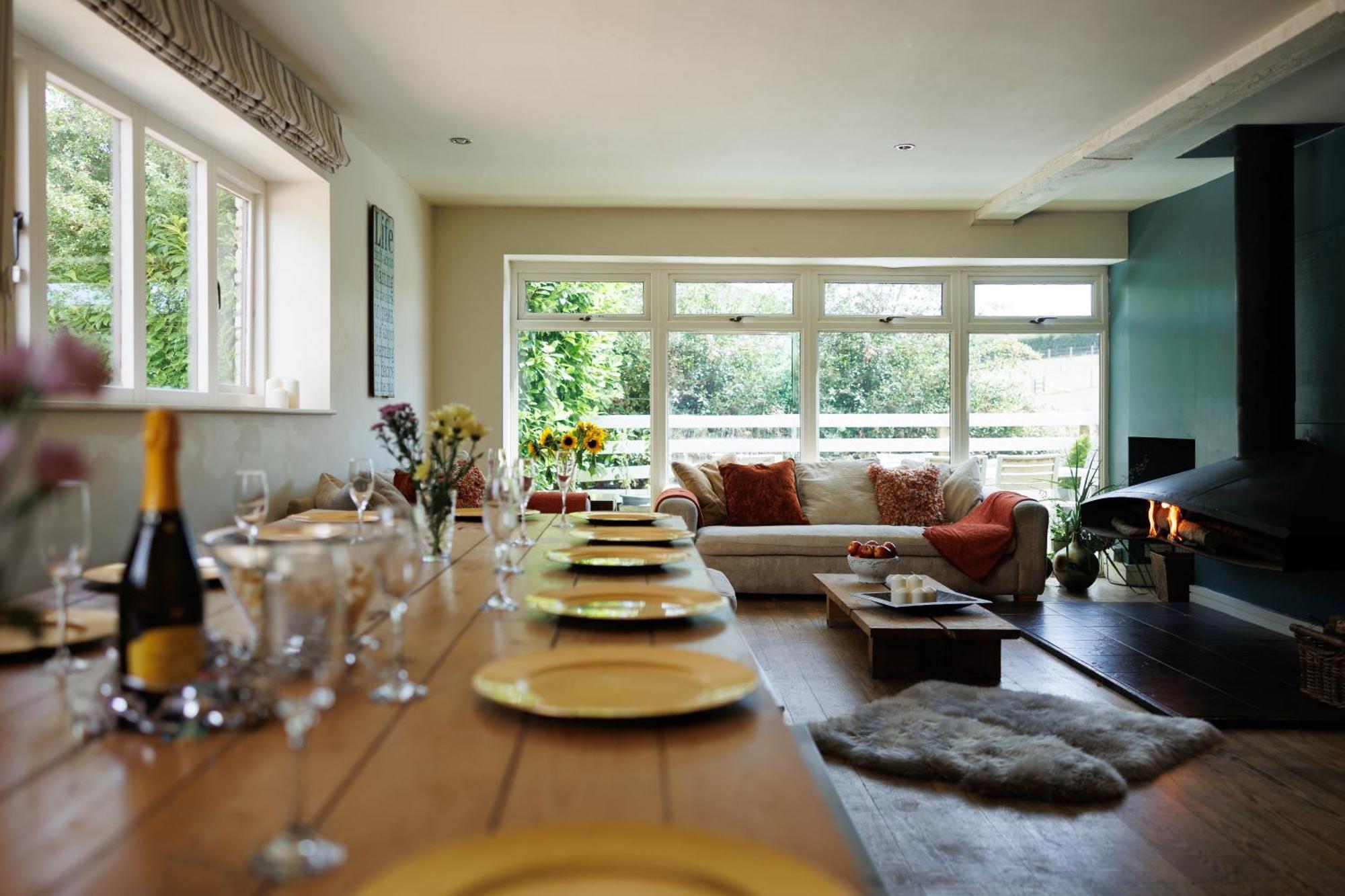 The West Barn Near Bath, Sleeps 24 And 2 Hot Tubs Villa Bristol Exterior foto